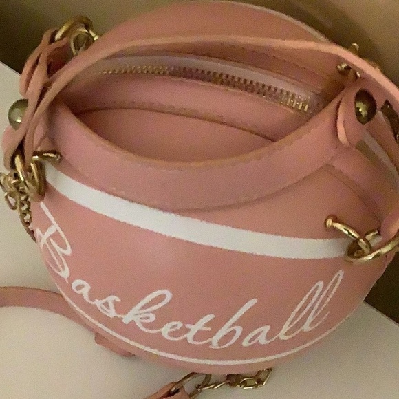 Pink Basketball-Shaped Girls Bag Preloved - Picture 2 of 5